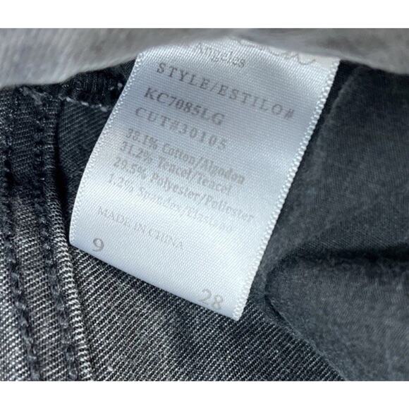 KanCan Gray Mid-Rise Classic Skinny Jeans Size 9/28 - Picture 4 of 8